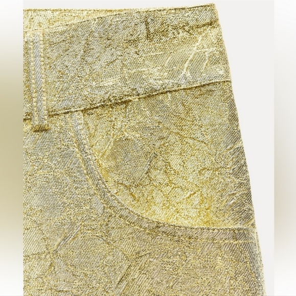 ❌️SOLD❌️SHINY PANTS ZW COLLECTION SIZE M - Picture 9 of 12